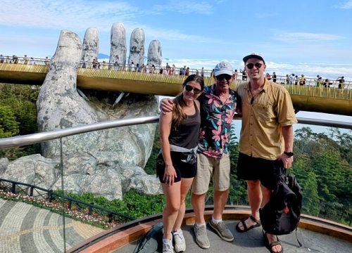 Ba Na Hills : Golden Hand Bridge( Early Morning- Private Tour )
